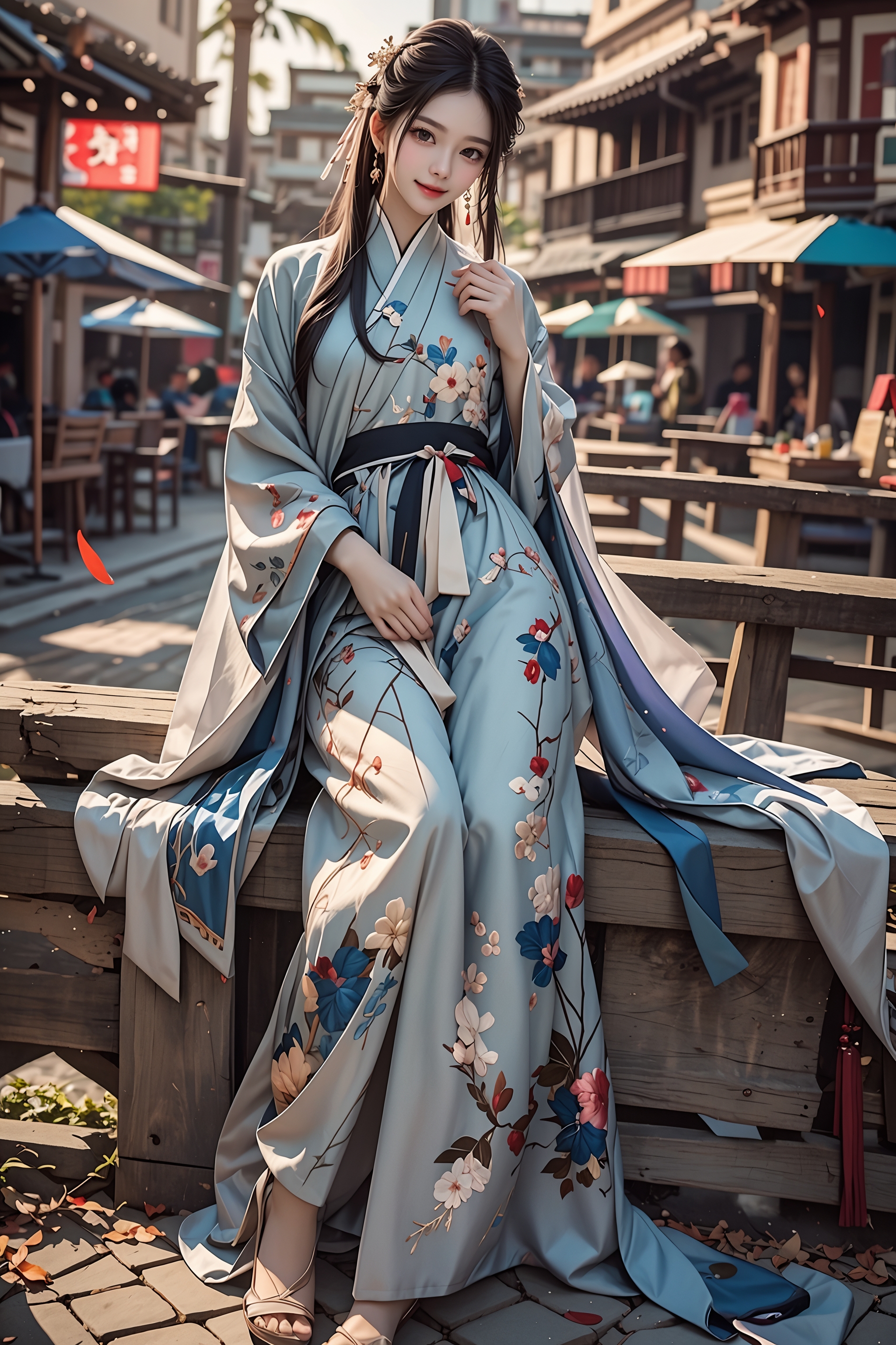 动态连更挑战# #ai美女图片# #美女# #ai美女壁纸# 	在河塘微澜的