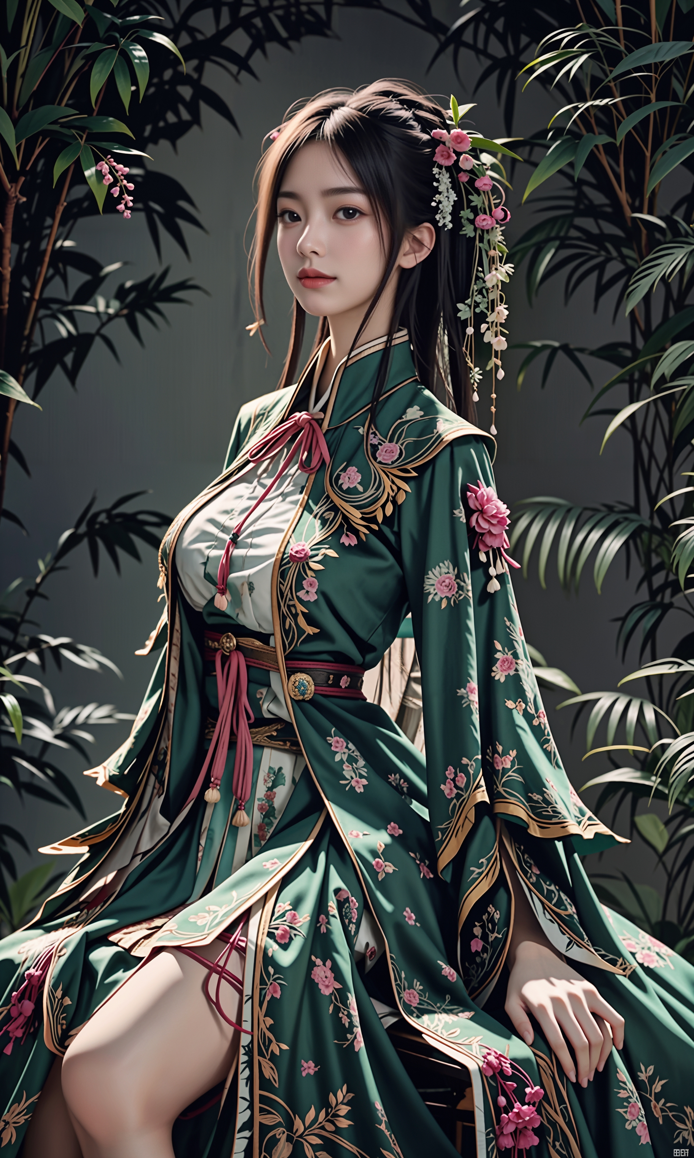 挑战中式美学穿搭天花板