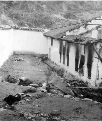 1949年11月27日,中国国民党特务对关押在重庆白公馆和渣滓洞的数百名