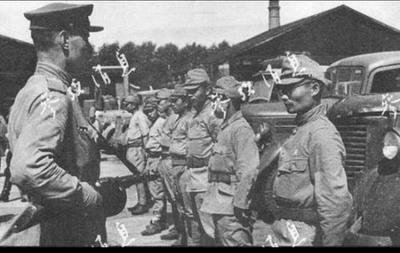 苏联对日本宣战红军打日本图片电影抗日战争日本关东军抓人照片日籍