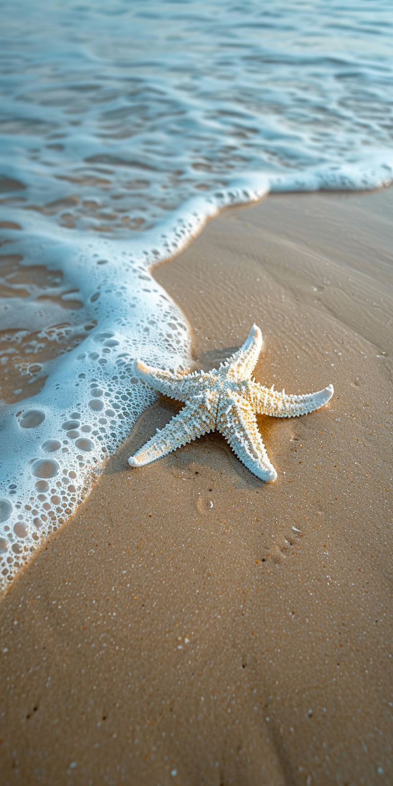 海星,五角星般的形状, 散发着海洋的神秘与浪漫 #动态连更挑战