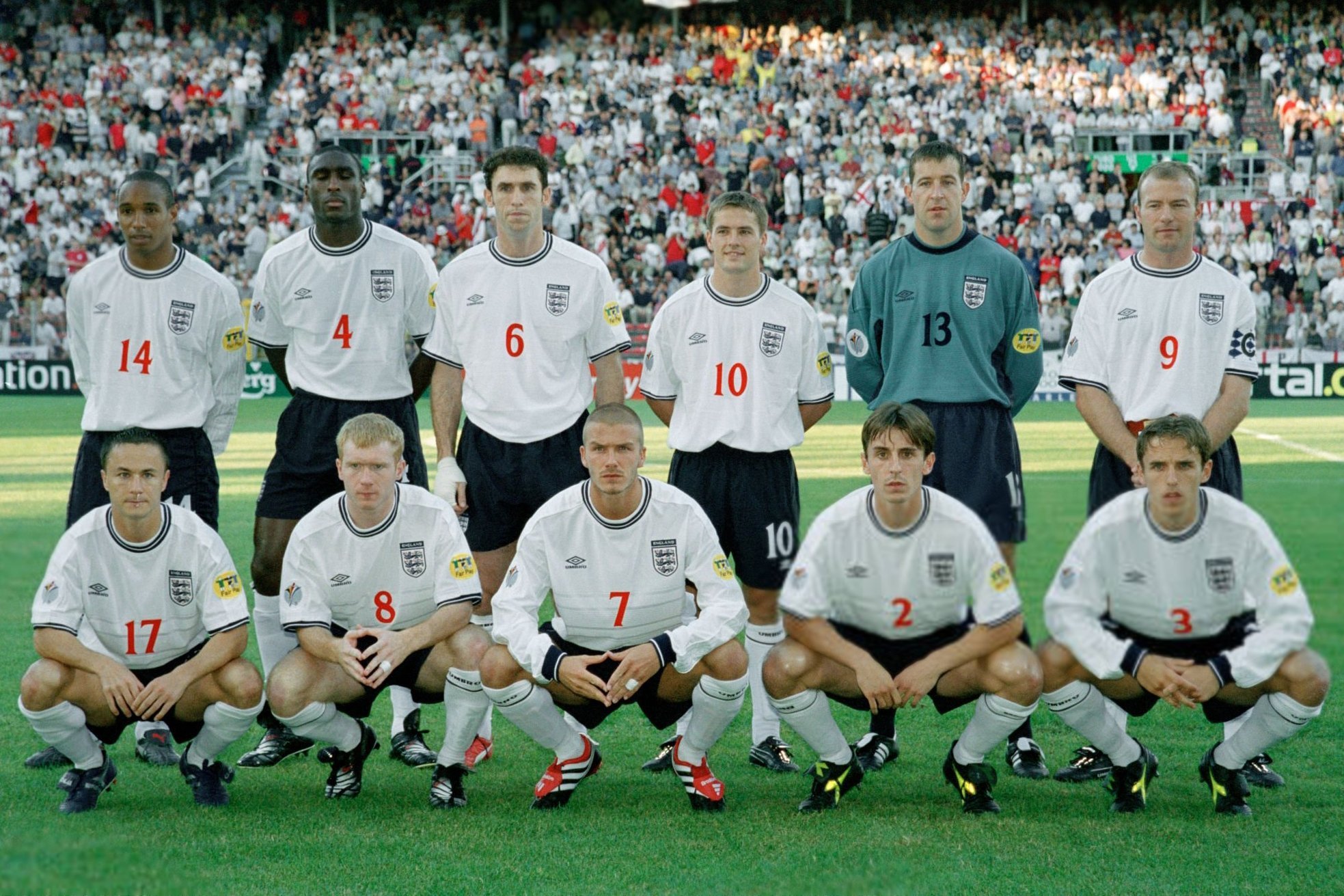 2000年欧洲杯英格兰2016欧洲杯 葡萄牙队主力阵容2000年的英格兰队