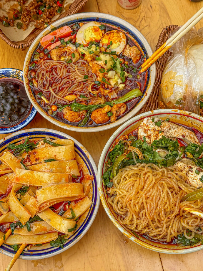 西安美食i碳水星人天堂!简直不敢想象西安人有多幸福