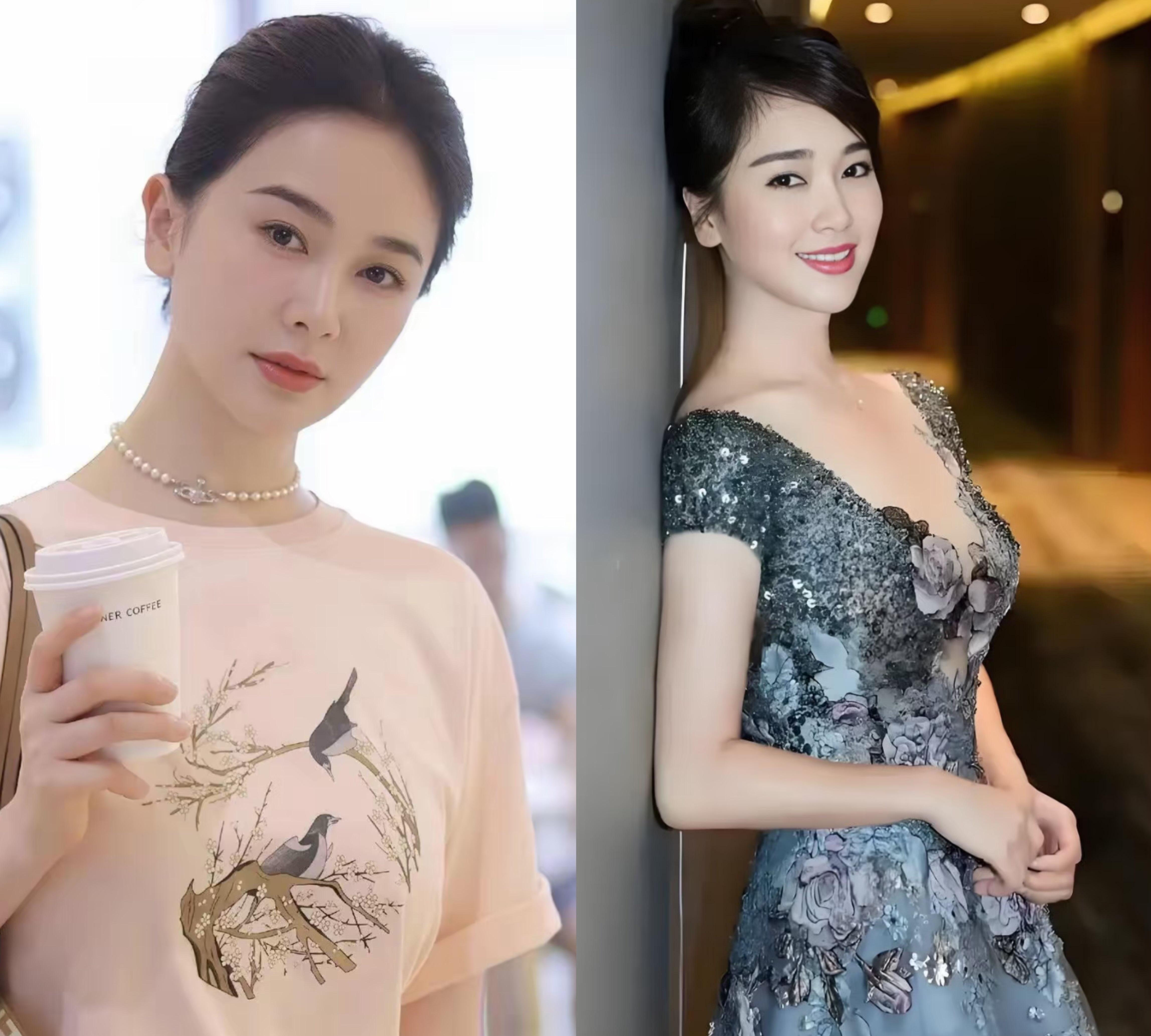 左小青完全和电视上看到的不一样,167厘米的身高,简