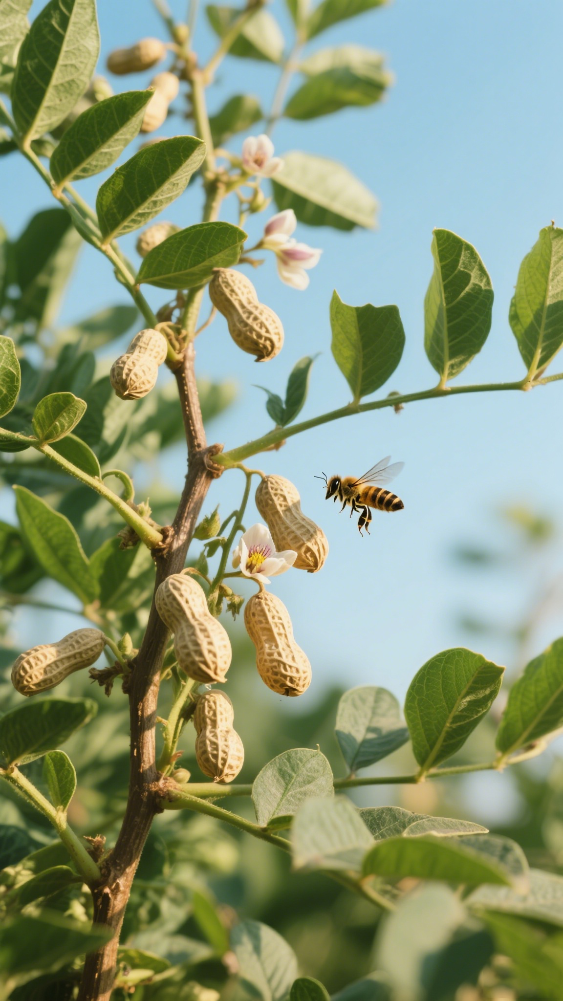 ai绘画:花生树,树花生,花生树上长花生!