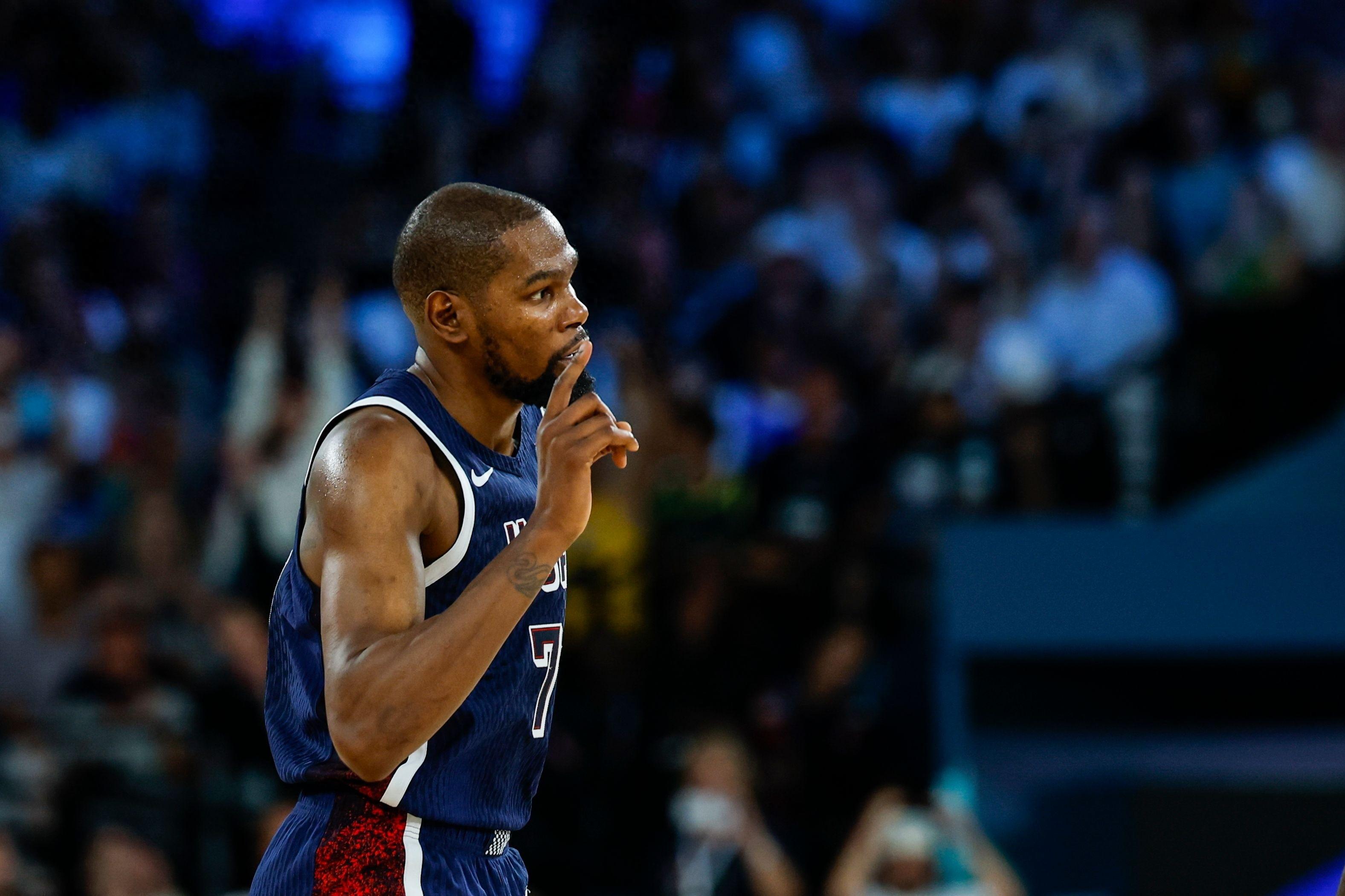 杜兰特也收获了职业生涯第四枚奥运金牌