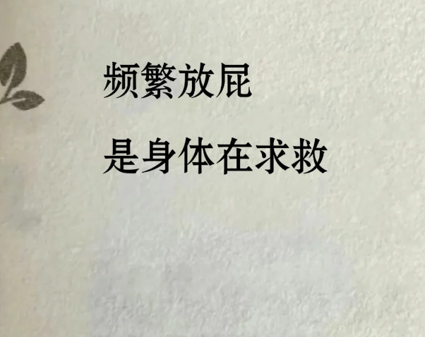 适量的放屁,代表人体的脏腑和谐,气血顺畅