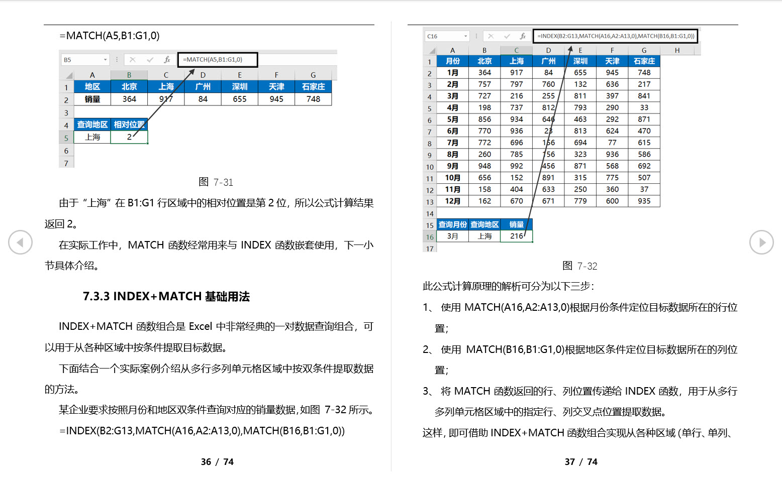 index和match缺点