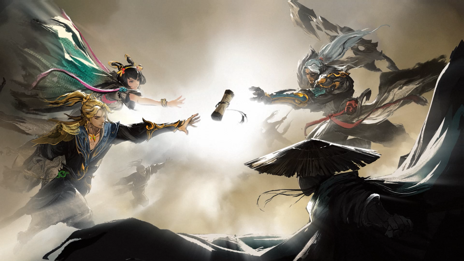 公孙离,夏侯惇,暃新皮肤的背景势力曝光 江湖有一宝藏,藏于秘籍之中