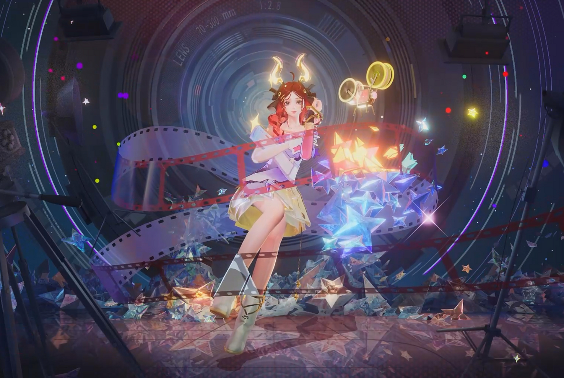 王者荣耀# 瑶的荣耀典藏皮肤曝光,拥有双形态特效,两种不同的艺术