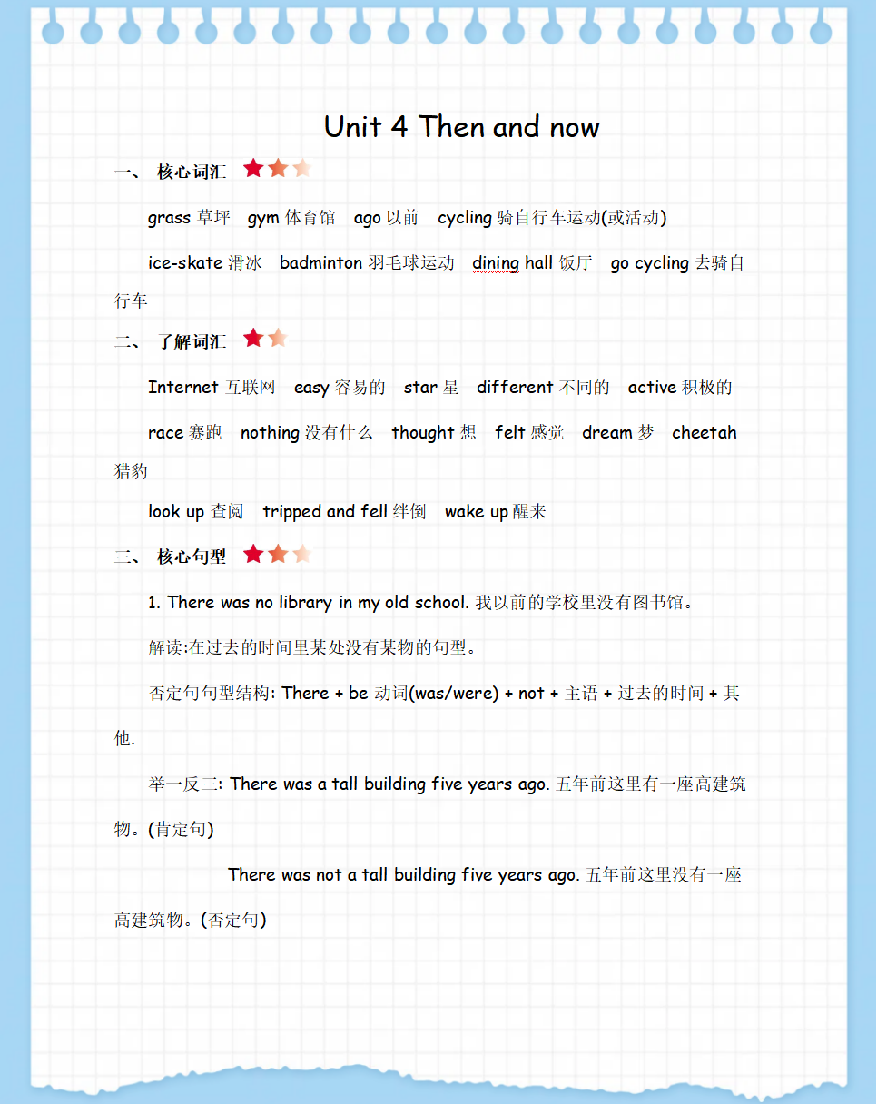 六年级英语春学期复习重点(六年级英语重点知识总结人教)