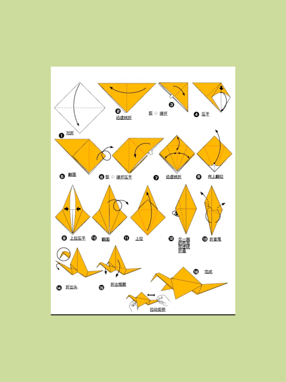 纸鹤承载着美好的祝福与心愿💕,今天就来和大家分享千纸鹤的折法啦