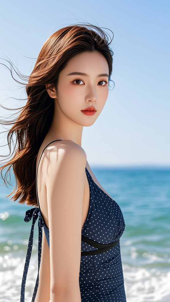 人物写真:泳装模特