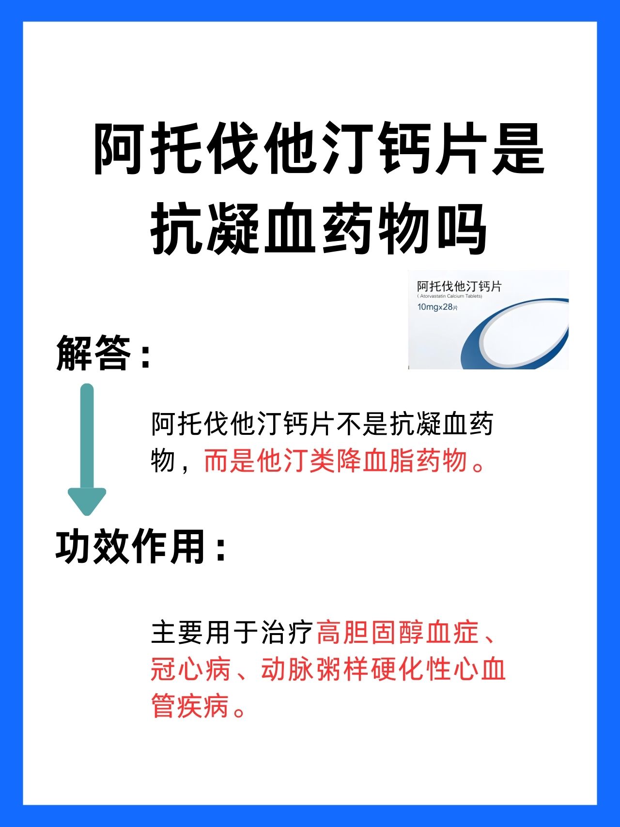其中阿托伐他汀钙片作为一种常见药物经常被提及