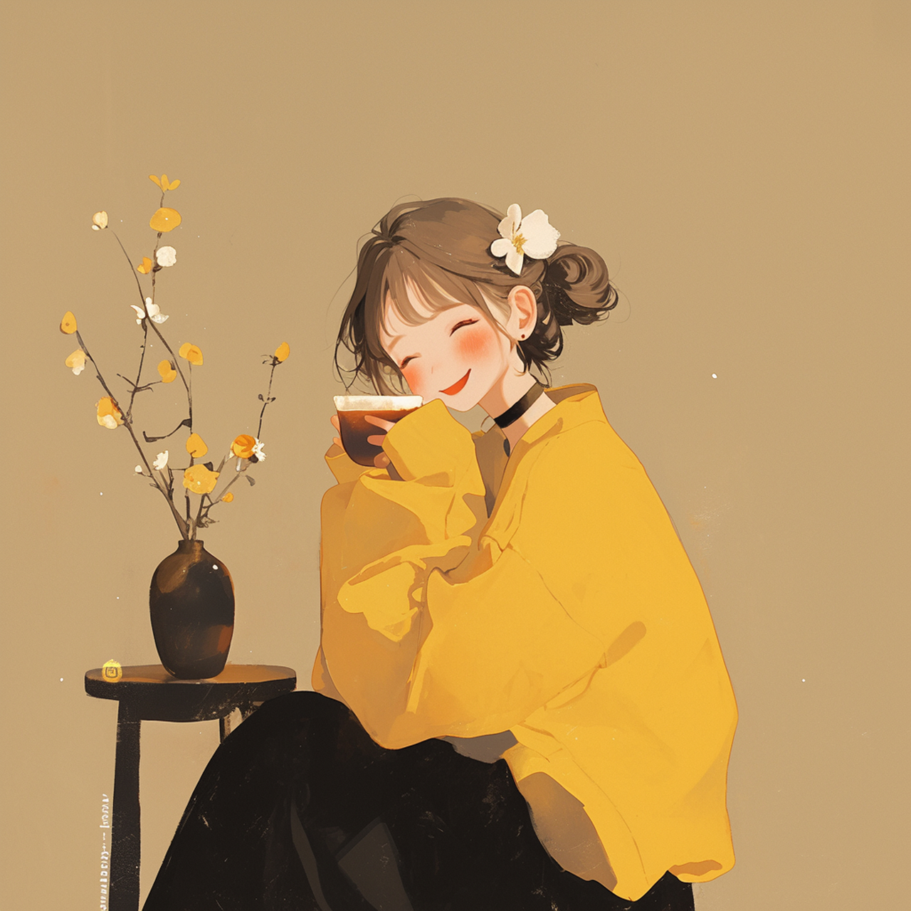 今日份超安静女孩头像~ #头像# #女孩头像# #动态连更挑战