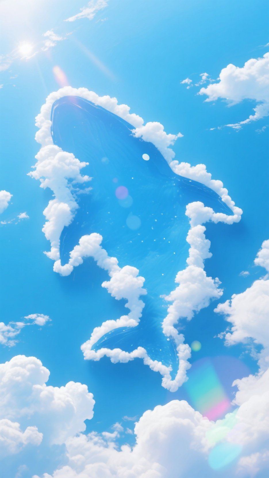 留不住的人,骨子里有风. 鲸鱼壁纸~ #图片