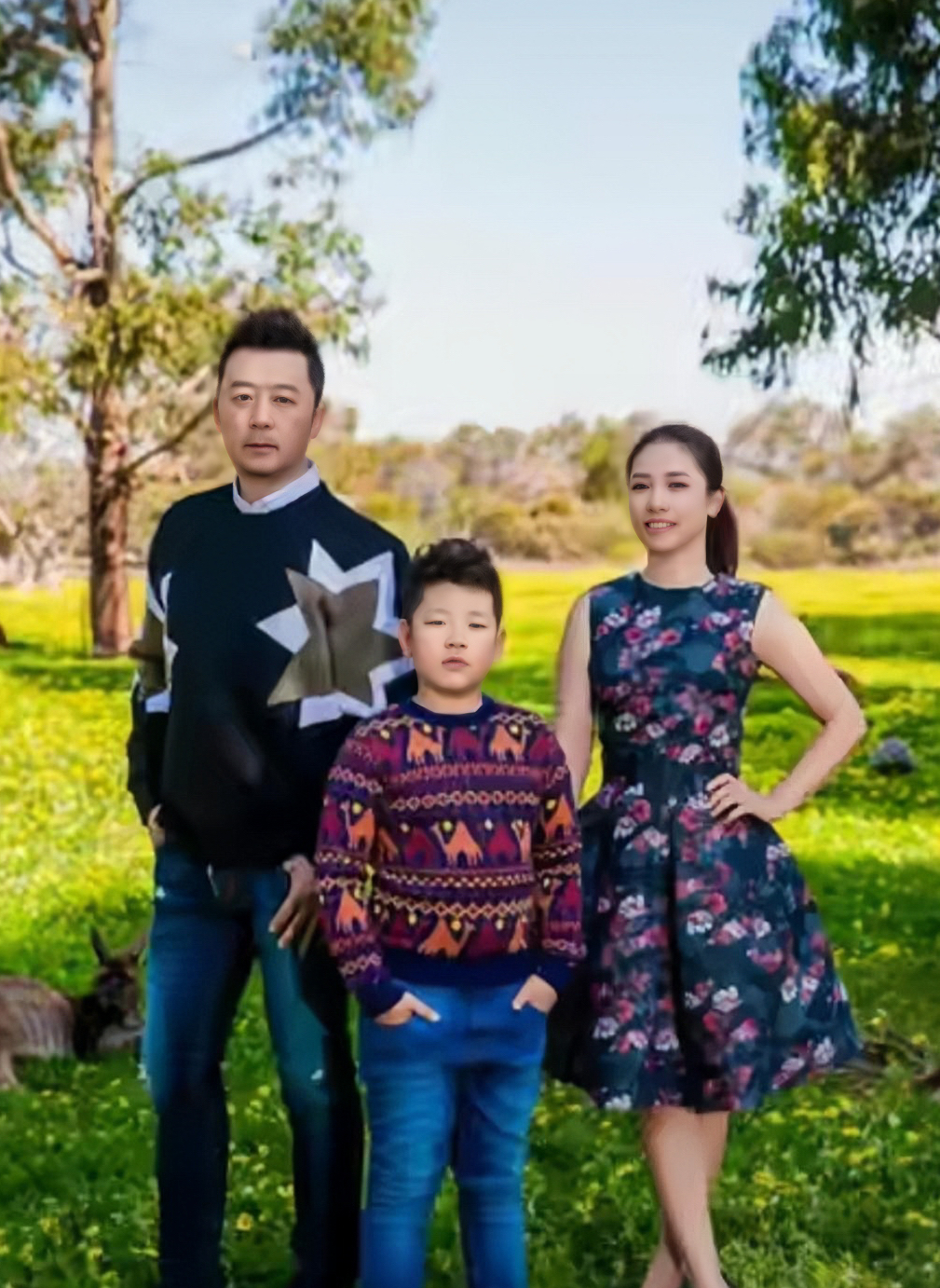 别人家的小孩儿一眨眼就长大了,郭涛的儿子石头如今都已经这么高了.