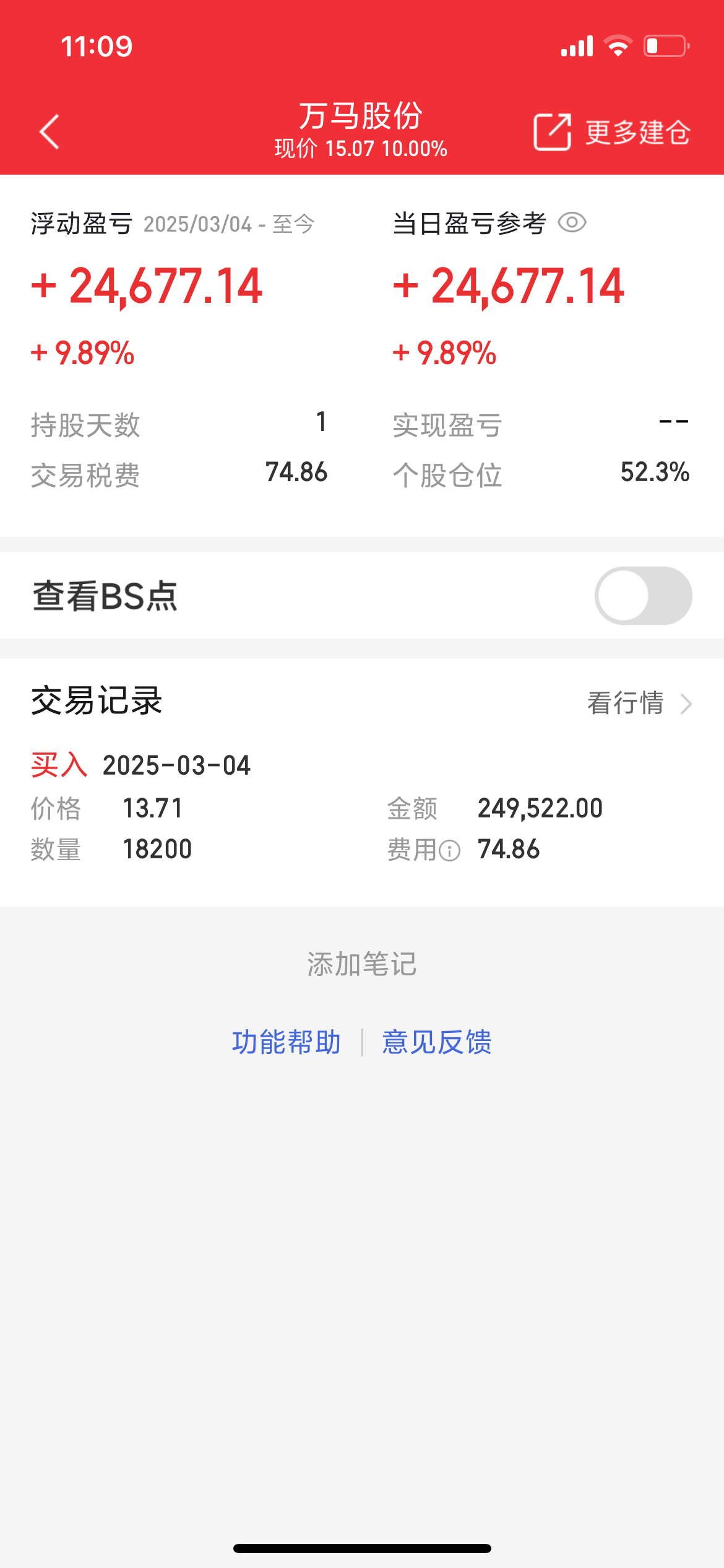 股票行情000652