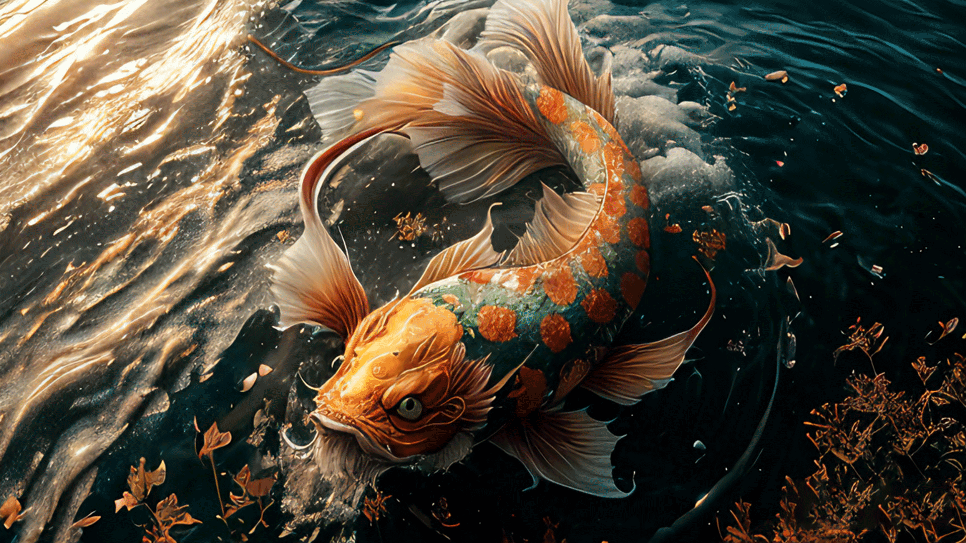 横公鱼,似鲤的怪鱼,晚上会变成人