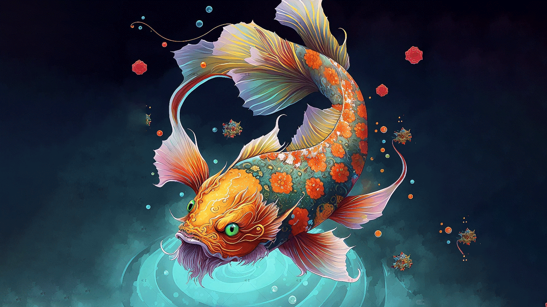 横公鱼,似鲤的怪鱼,晚上会变成人