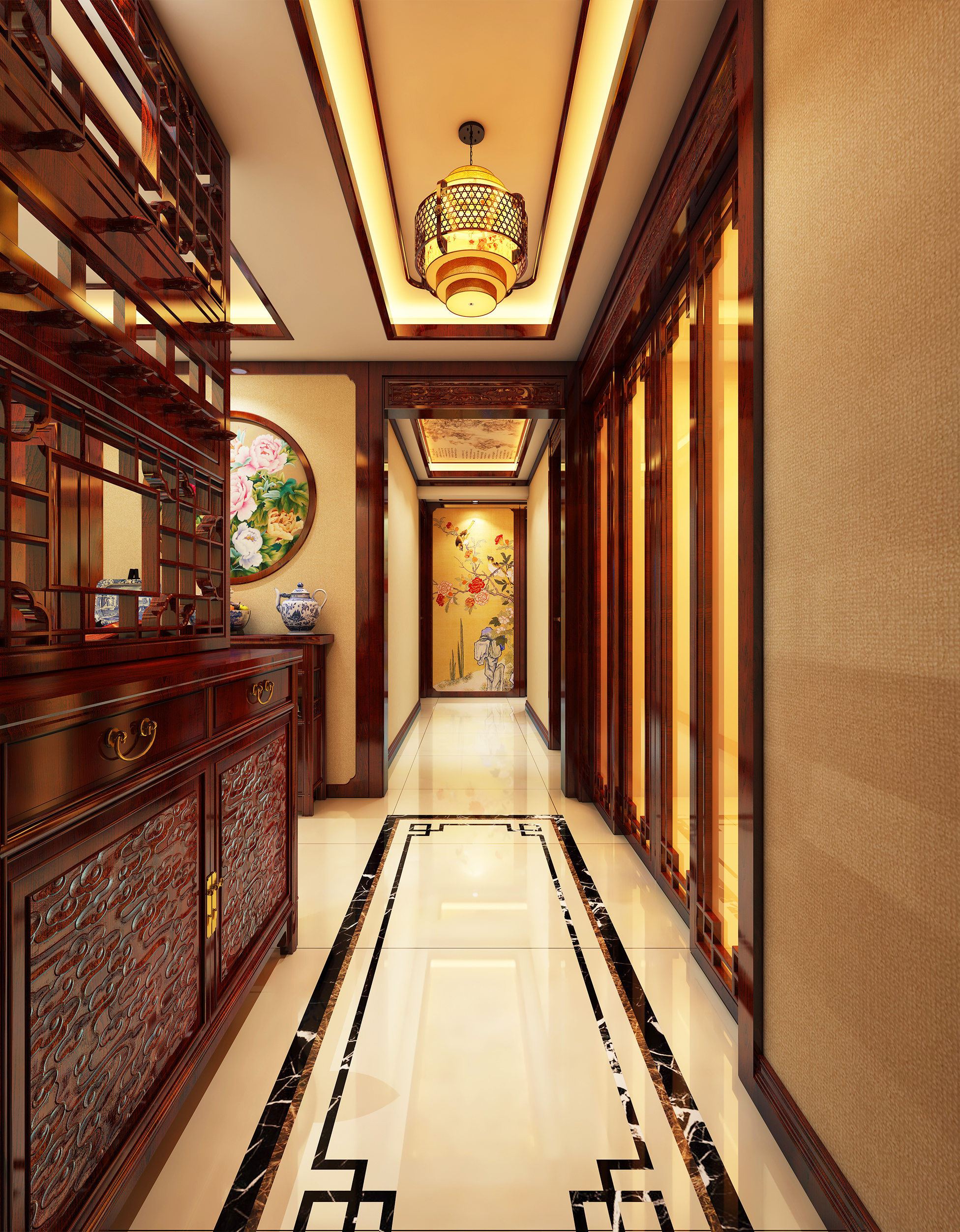 因而期望设计师将这套房子装大平层大平层图片中式装修大平层装修风格