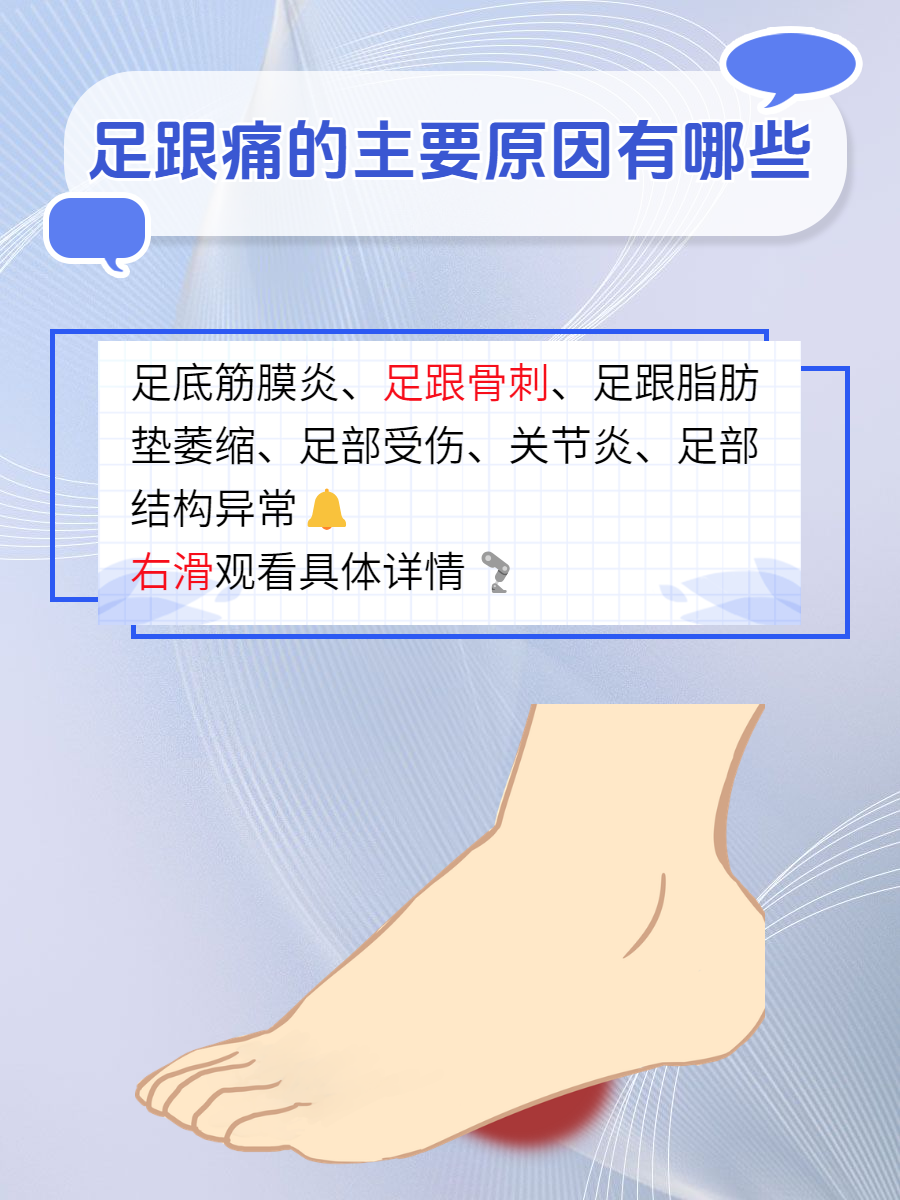 脚后跟疼是为什么?为什么在线