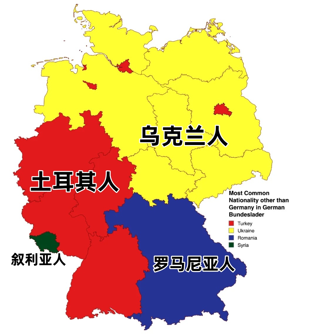 乌克兰124万叙利亚97万罗马尼亚91万波兰89万