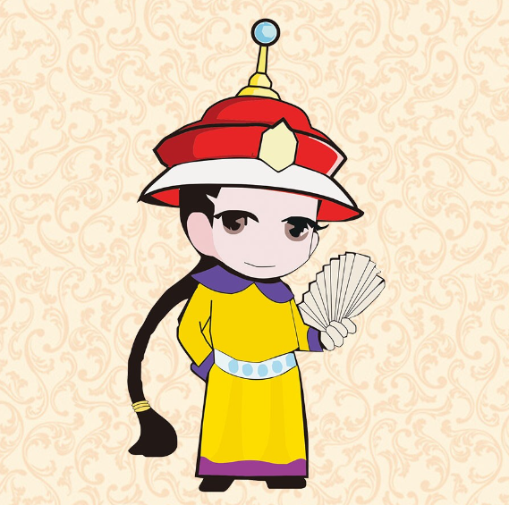 不,尽管在歇后语风吹皇帝裤裆卡通皇帝的近侍 动画乾隆简笔画q版乾隆