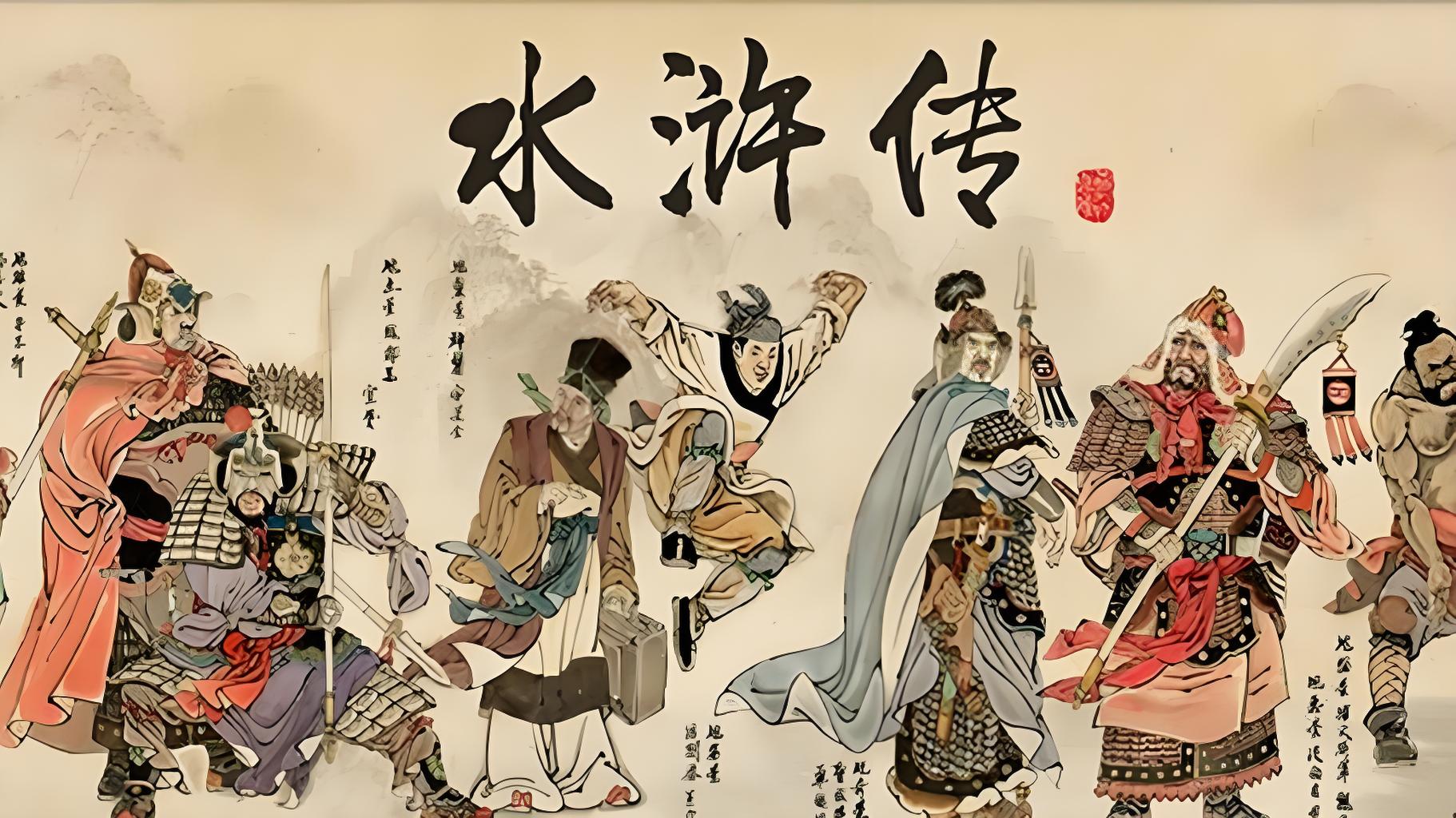 《水浒传》作为中国古代四大名著之一,以其独特的艺术魅力,描绘了北宋