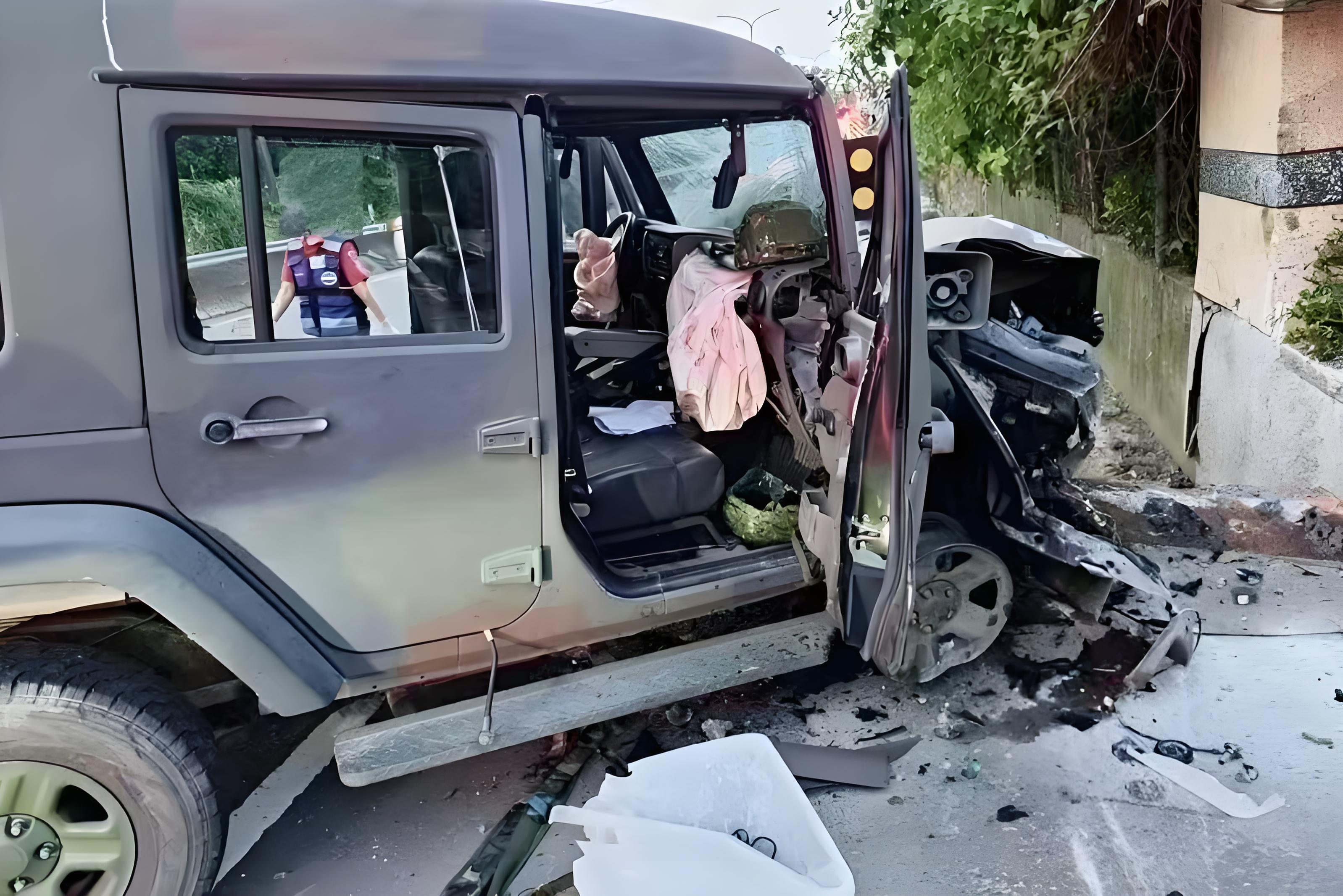 光是这周5天,就出了4场车祸:高雄一辆军车