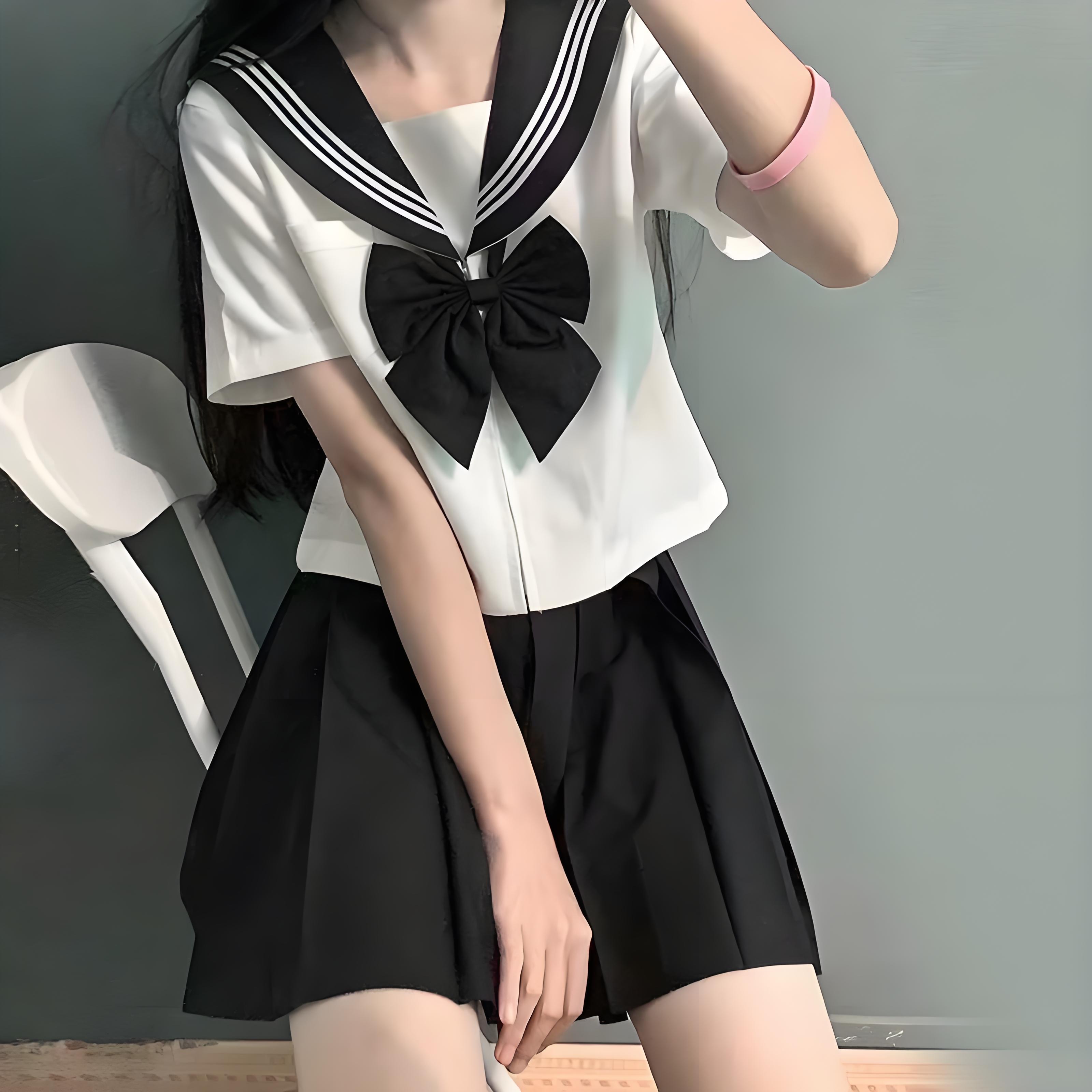 终于懂了为啥女孩子爱穿jk制服,真的太好看啦,穿上它能让一个普通女孩