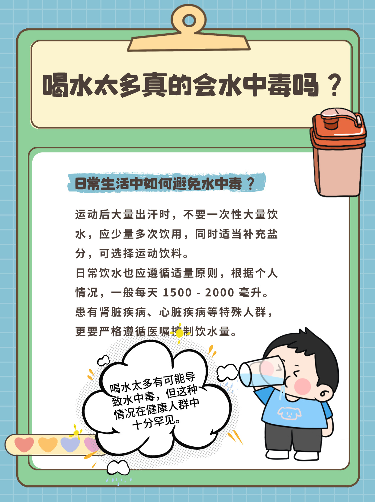 为什么人要喝水