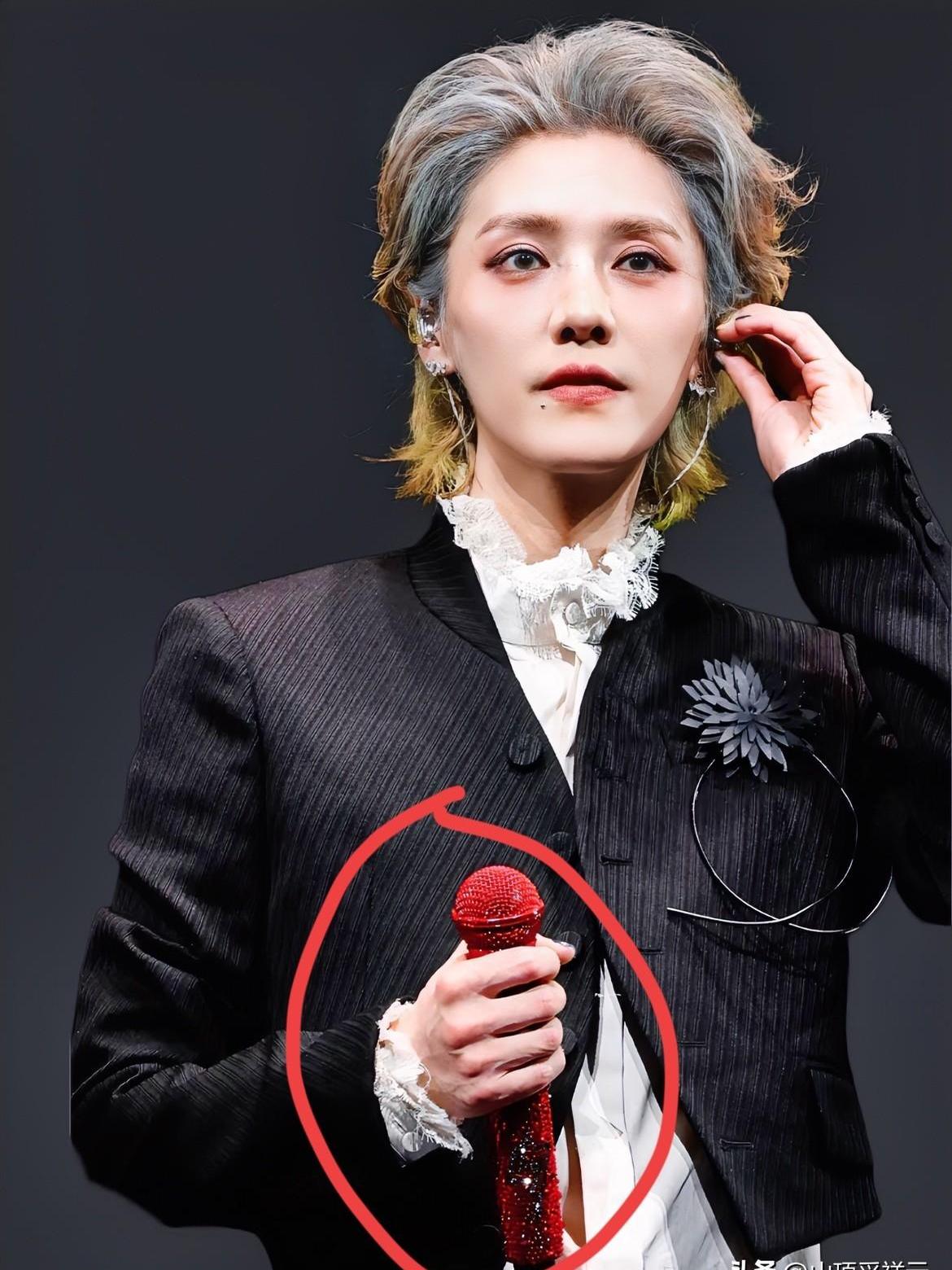 今年的演唱会鹿晗的状态不佳瘦了不少