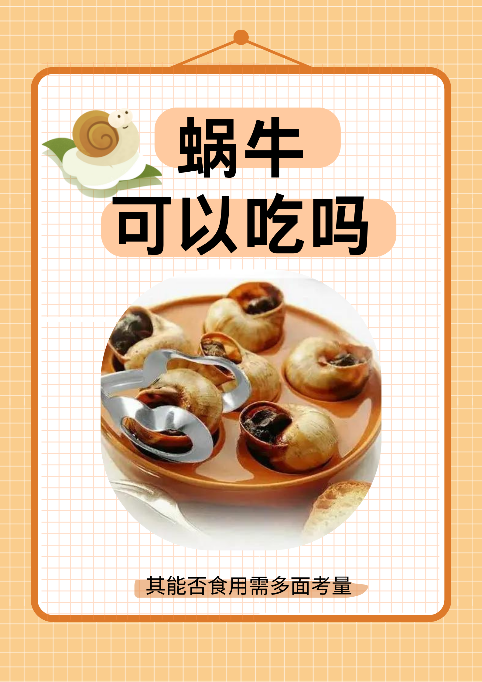 蜗牛可以吃吗  蜗牛在部分人的饮食中有所出现,但蜗牛是否能够被食用