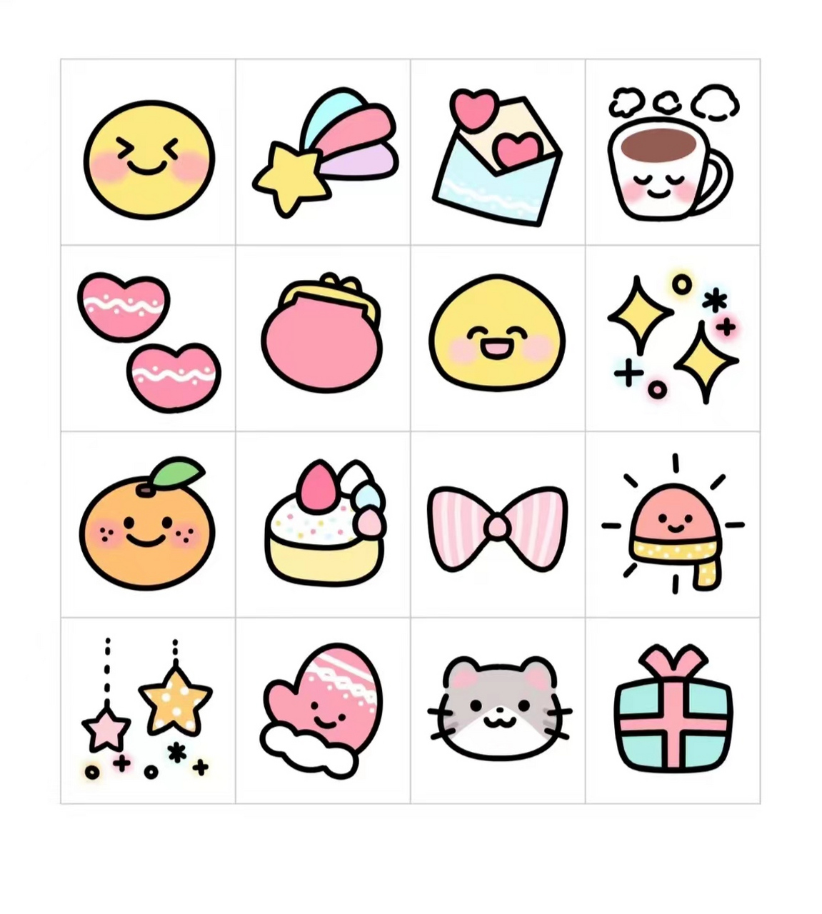 100个萌萌哒的小图案 96我真的对这些萌萌哒的小图案没有任何招架之