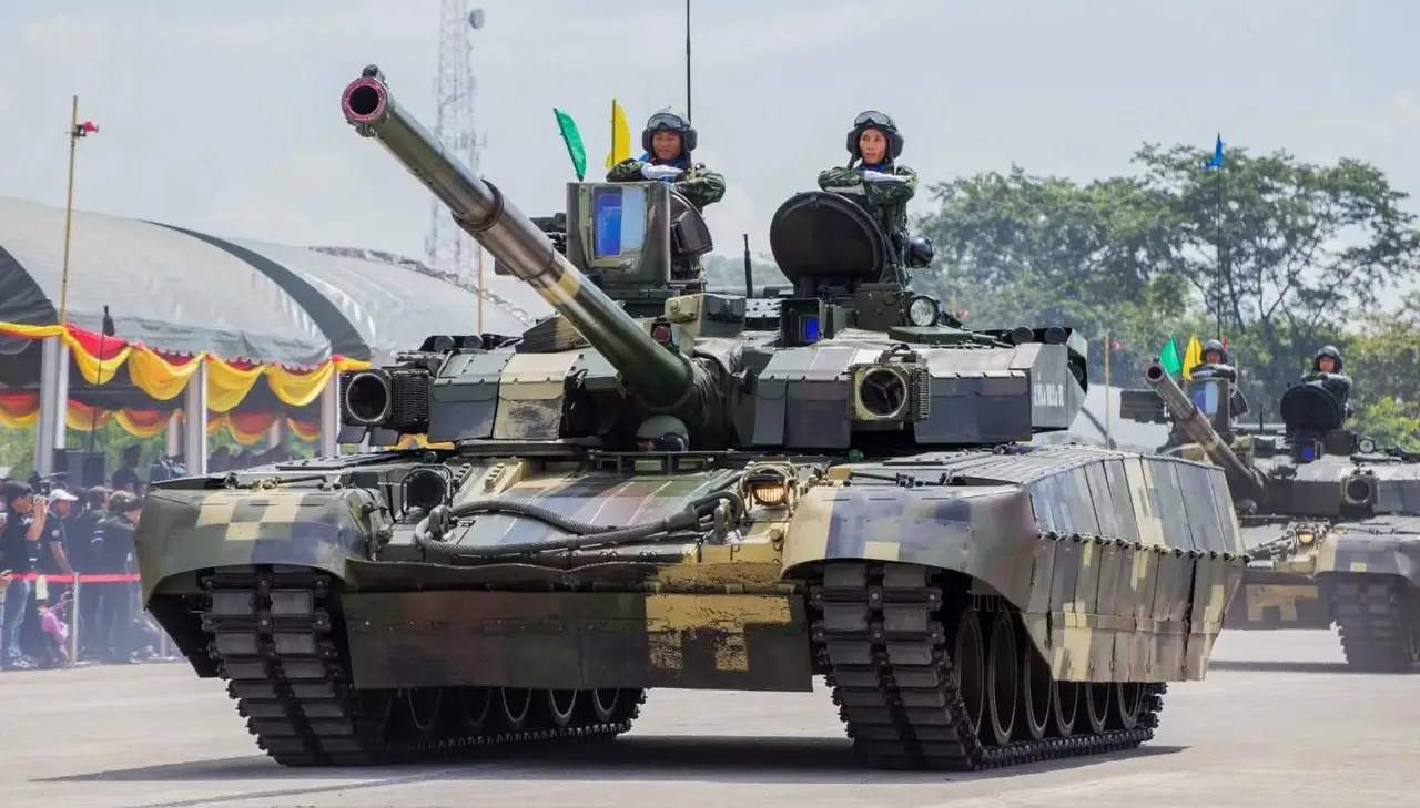 亚太装备动态# 泰国皇家陆军的主战坦克,图片里有乌克兰制造的t