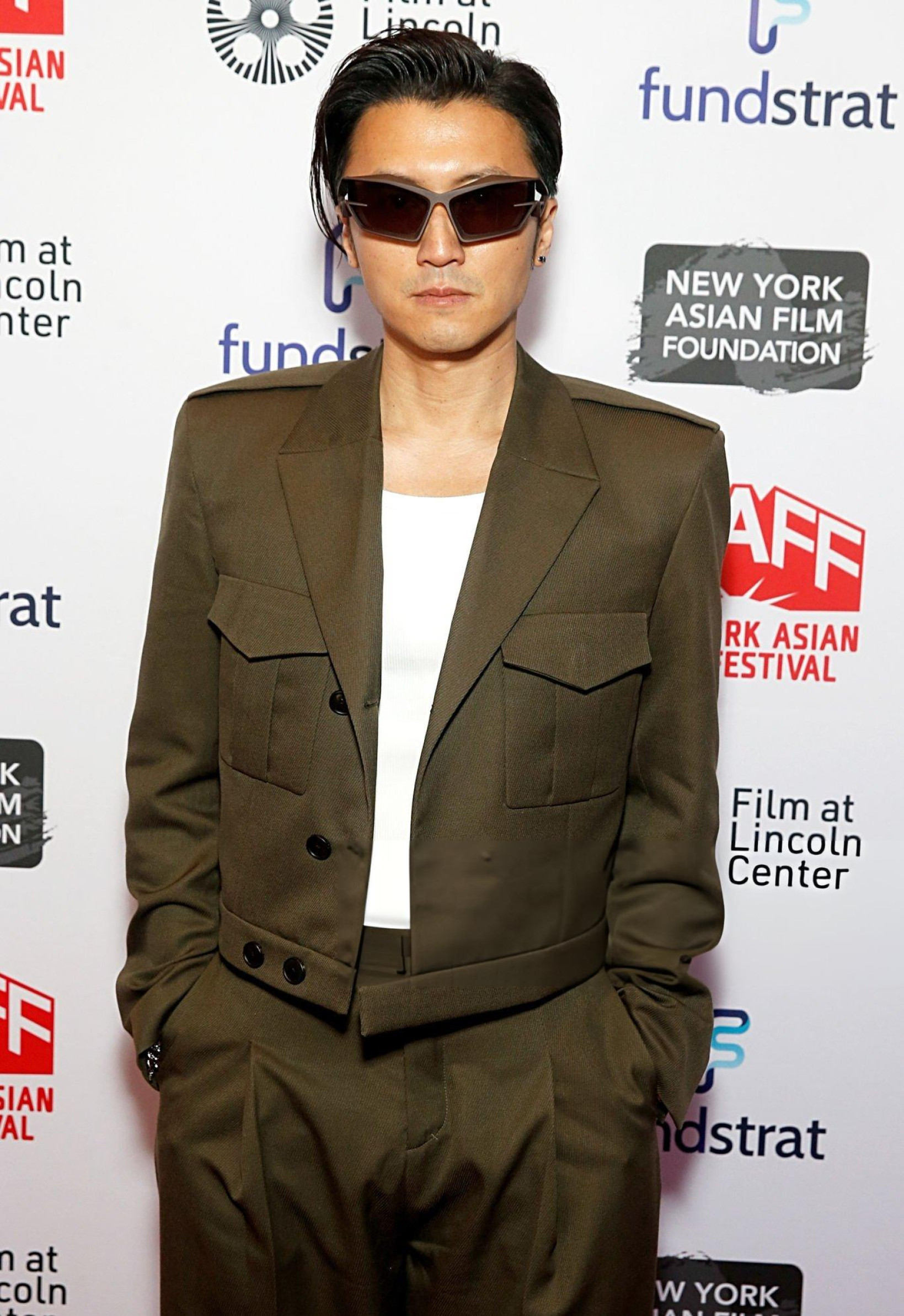 谢霆锋出席纽约亚洲电影节造型!#动态夏日征集令