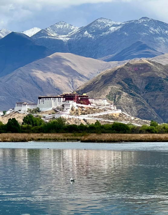 飞机降落时,那高原独特的景致瞬拉萨拉鲁湿地公园简介拉萨 拉鲁湿地