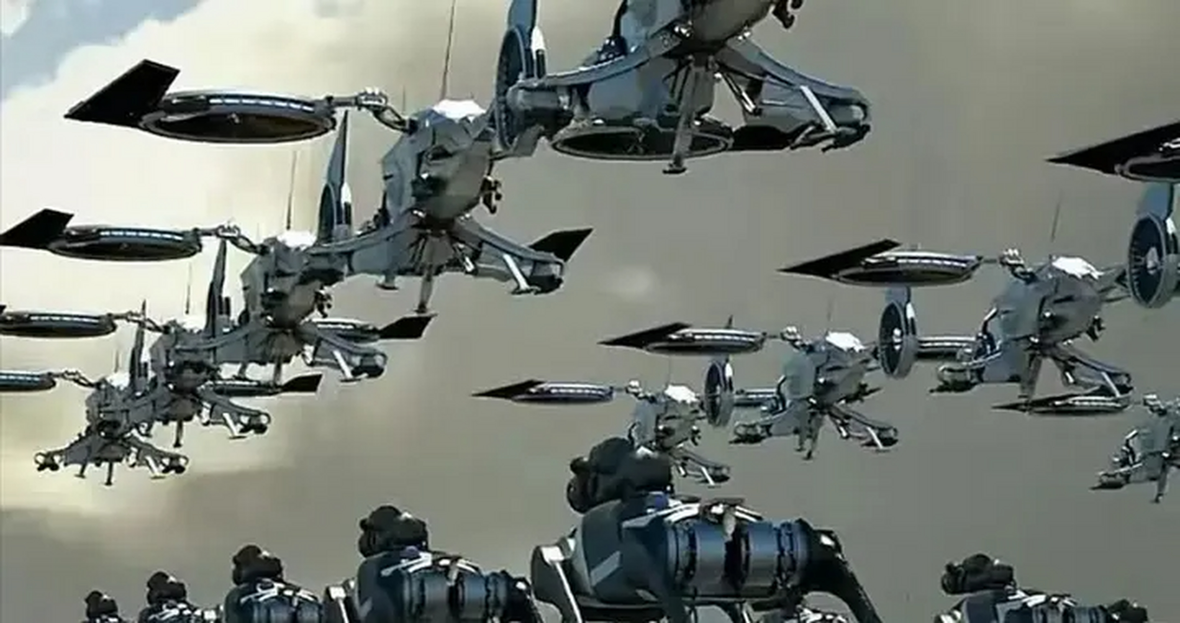 "无人机蜂群"投放"机器狗大军",中方未来作战模式?