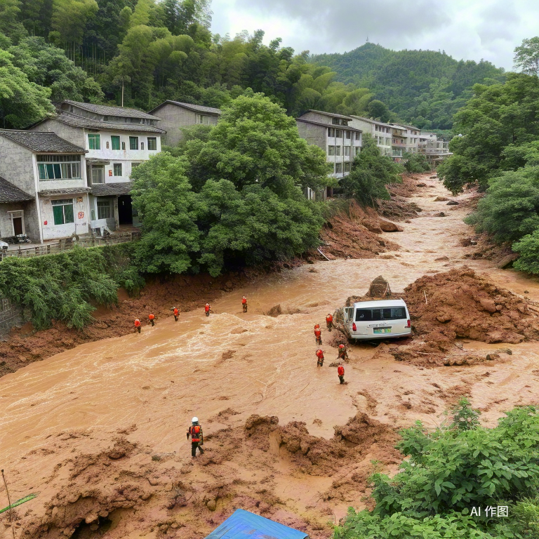 时事热点我来评# 广西发生山洪泥石流 8人疑似失联 5月23日凌晨,广西