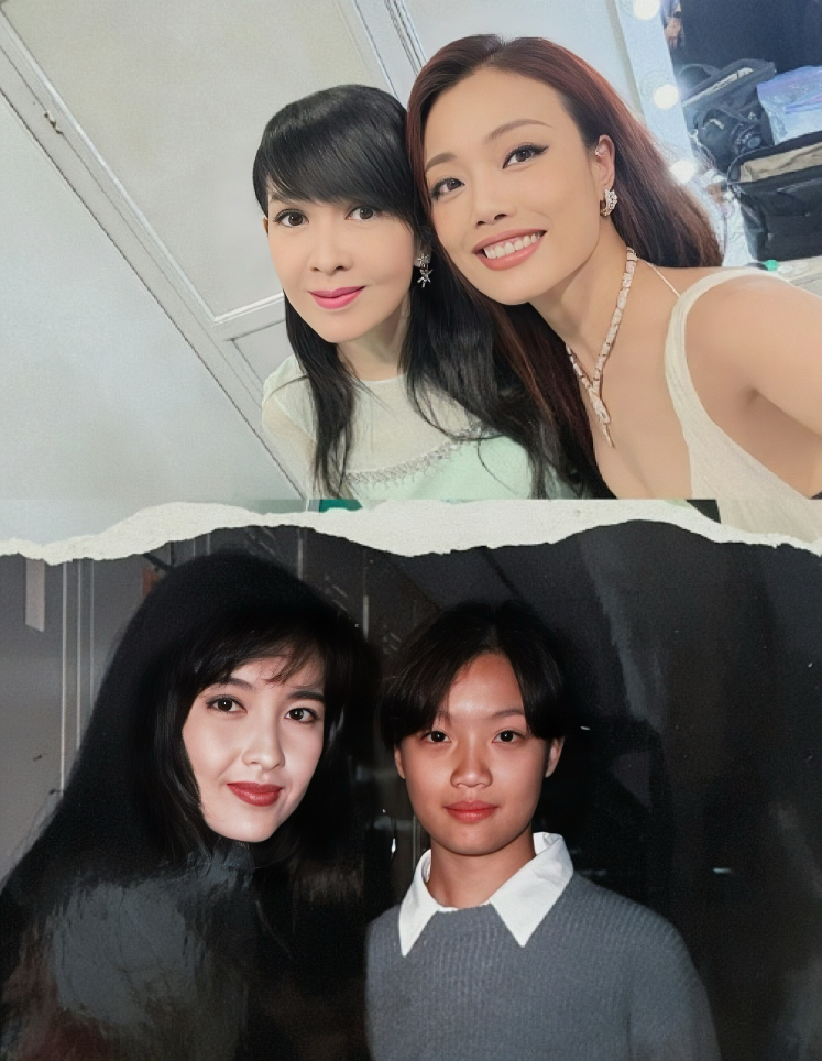 时光荏苒,当初的"假小子"容祖儿已经成为"歌坛天后",女人味十足,而