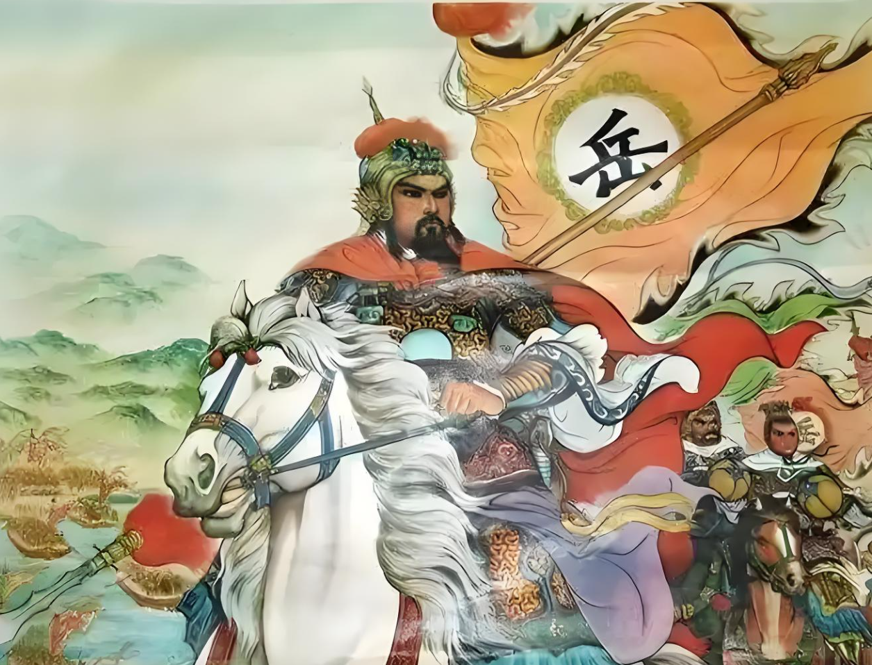 公元1140年,岳飞率领岳家军在朱仙镇摆下战阵,气势如虹