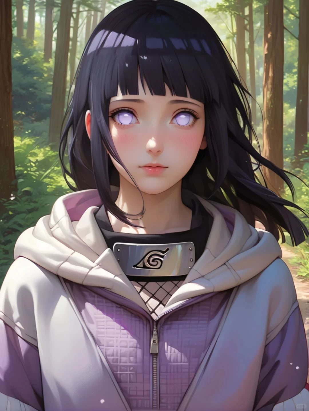 火影忍者# 中忍时期的日向雏田,也是90后的青春时代的女神之一,那