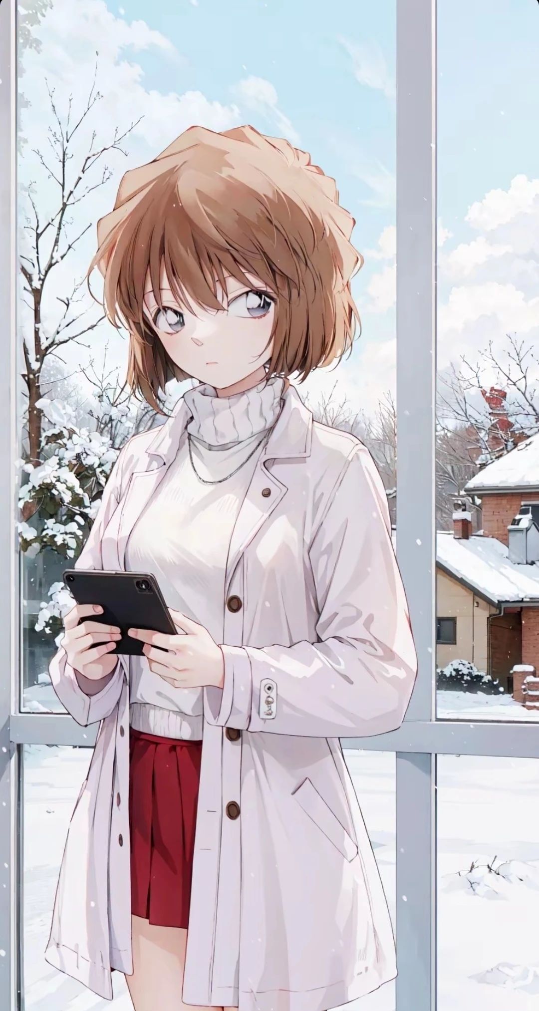 名侦探柯南# 童年女神灰原哀"长大"了,甜美漂亮,清纯可人,温柔体贴