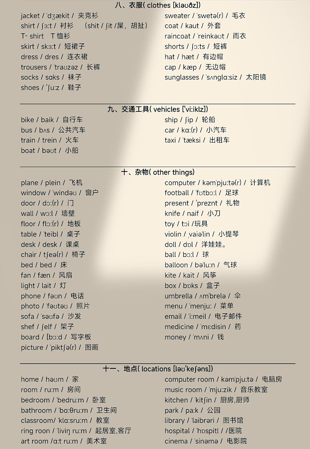 关于小学英语学习方法(单词记忆)的信息 关于小学英语学习方法(单词记忆)的信息