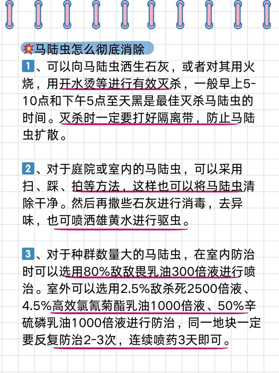 消灭马陆虫的小妙招图片