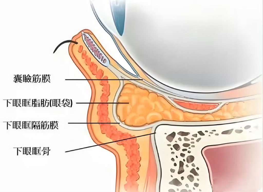 从眼部结构上来说