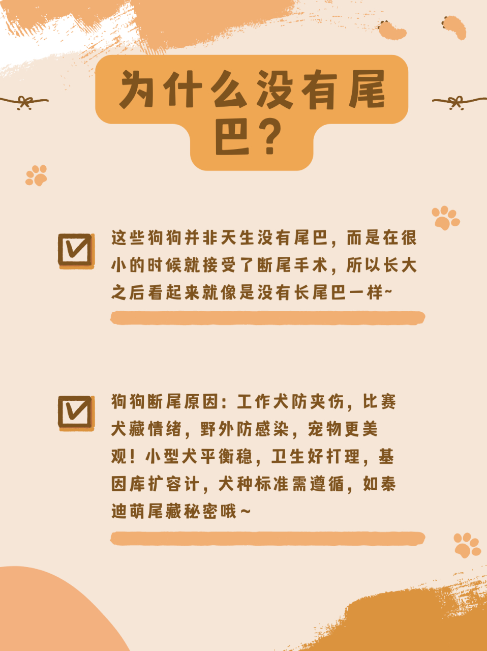 它们萌态可掬,但你知道吗?它们的小尾巴其实是设计过的哦!98  1