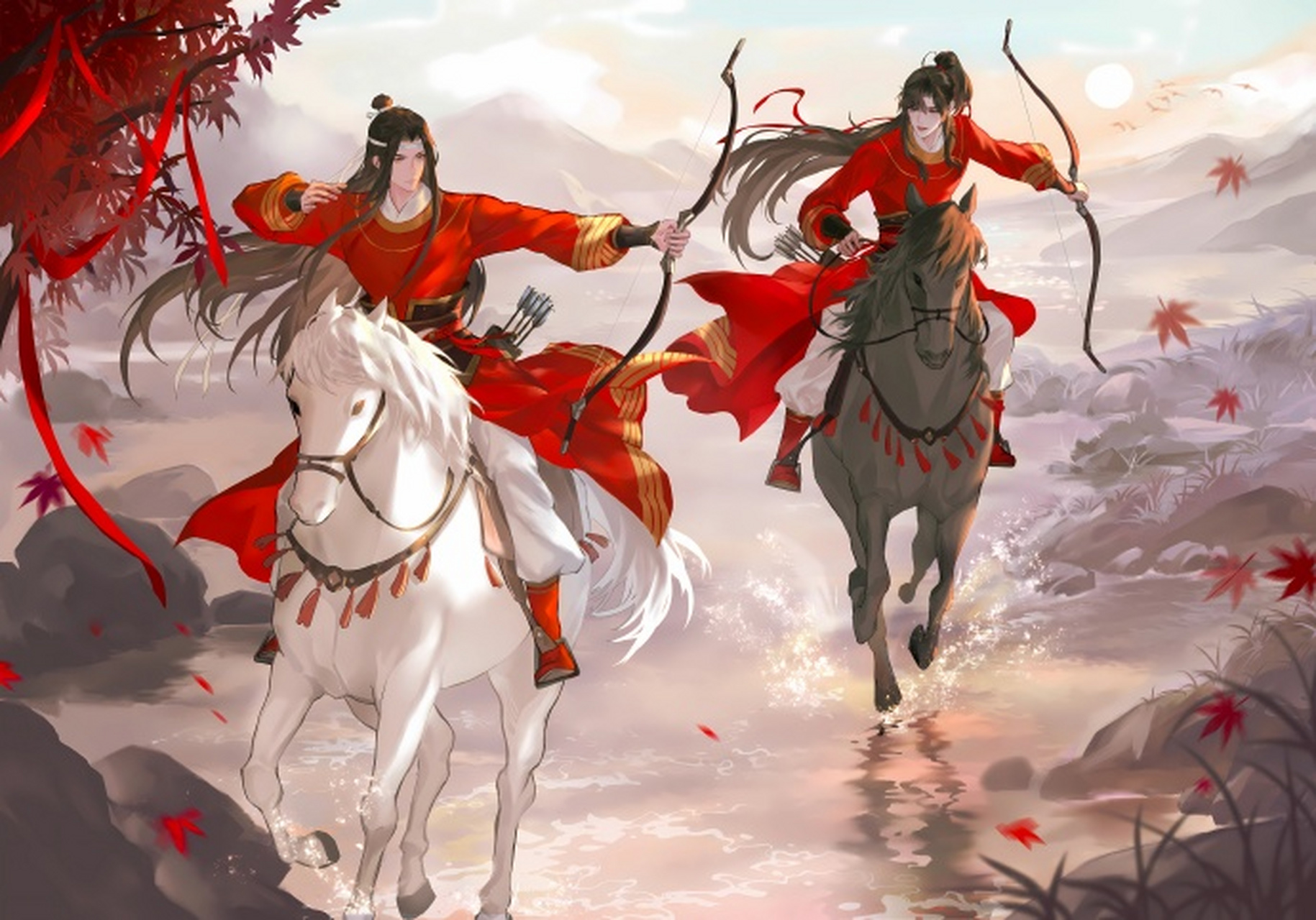魔道祖师立秋海报 鲜衣怒马少年时 #魔道祖师