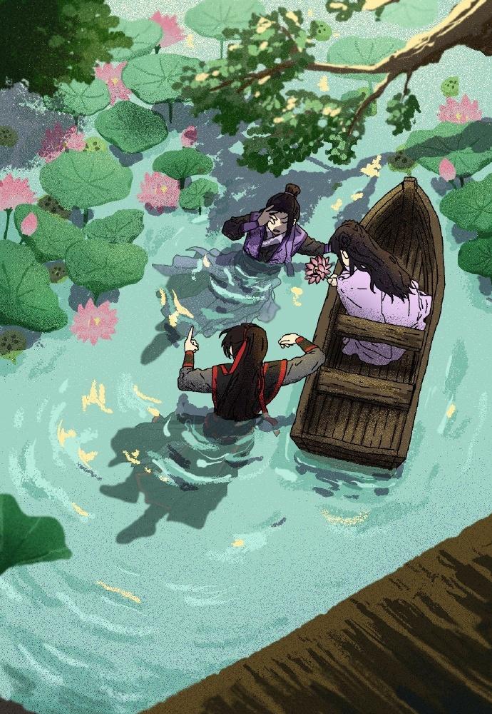 莲花坞名场面 x:daisukiiiman #魔道祖师